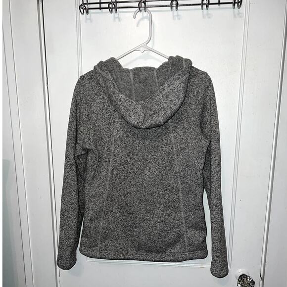 The North Face gray sweater fleece full-zip jacket size S - Picture 5 of 6